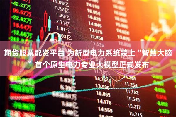 期货股票配资平台 为新型电力系统装上“智慧大脑” 首个原生电力专业大模型正式发布