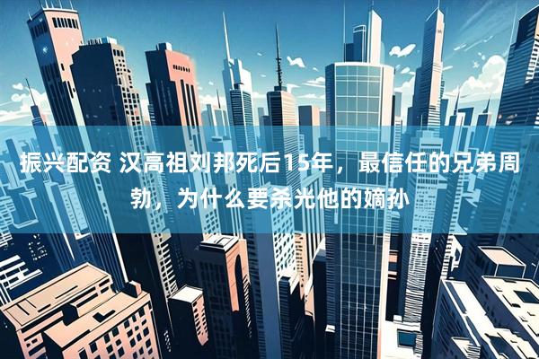 振兴配资 汉高祖刘邦死后15年,最信任的兄弟周勃,为什么要杀光他的嫡孙